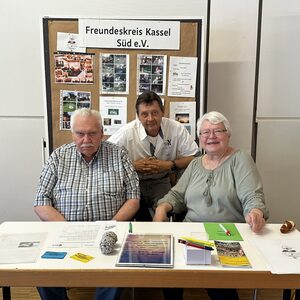 Infostand der Selbsthilfegruppe Freundeskreis Kassel Süd