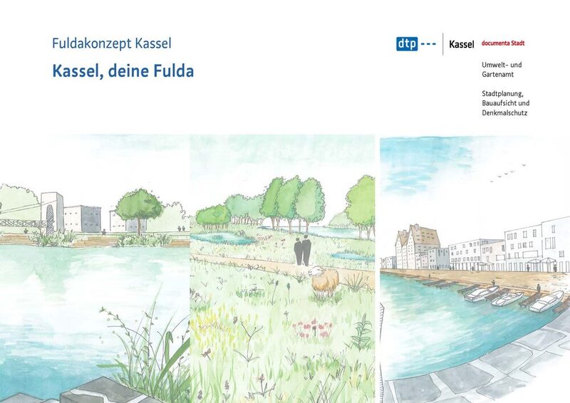 Titelblatt der Broschüre Fuldakonzept Kassel