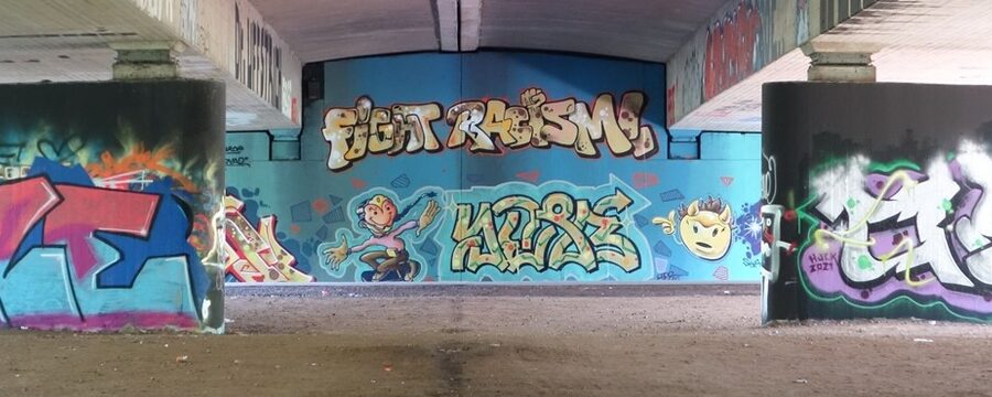 Graffitifläche Giesenallee