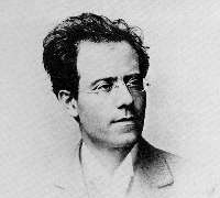 Gustav Mahler 1898 auf einem Porträtfoto von Josef Székely