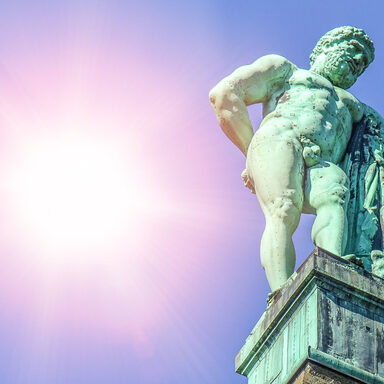Herkules mit Sonne